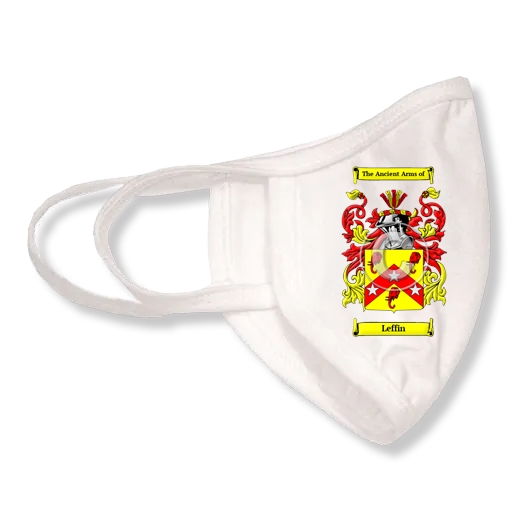 Leffin Coat of Arms Face Mask