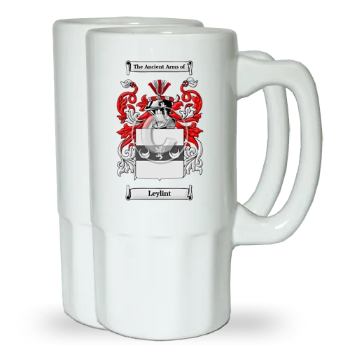 Leylint Pair of Beer Steins