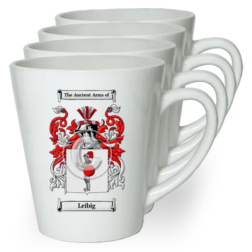 Leibig Set of 4 Latte Mugs