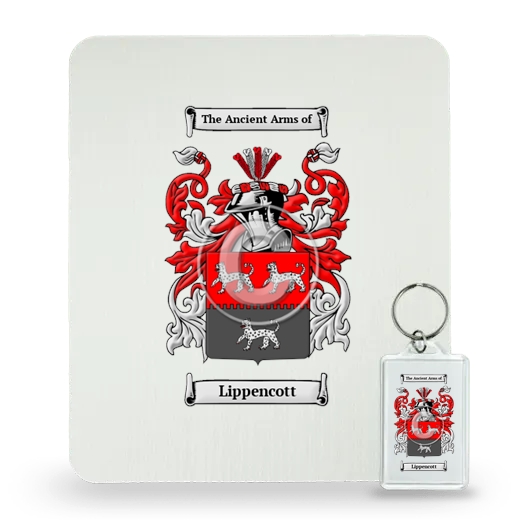 Lippencott Mouse Pad and Keychain Combo Package