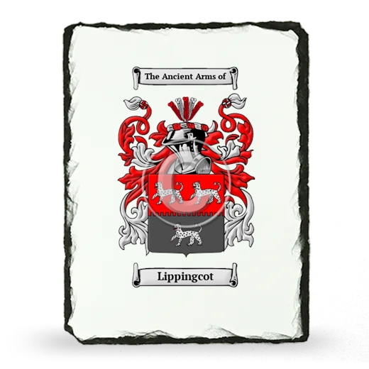 Lippingcot Coat of Arms Slate