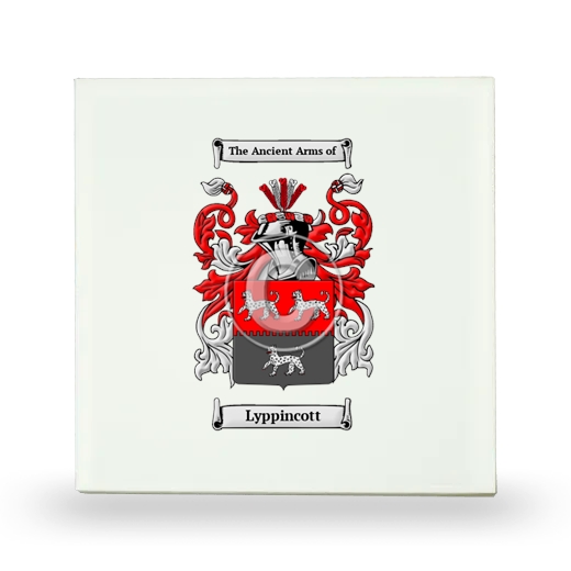 Lyppincott Small Ceramic Tile with Coat of Arms