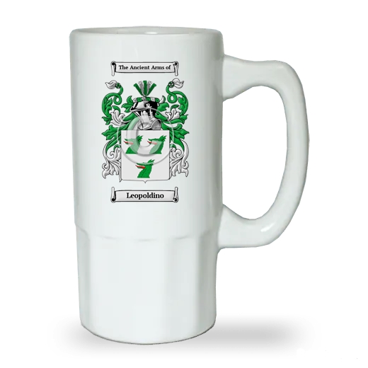 Leopoldino Ceramic Beer Stein