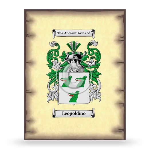 Leopoldino Coat of Arms Print