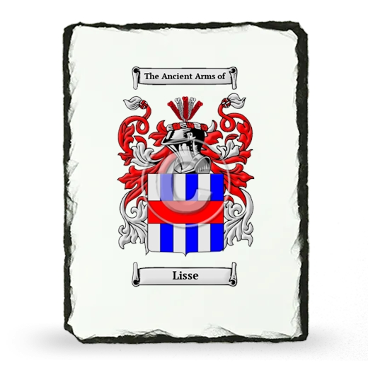 Lisse Coat of Arms Slate