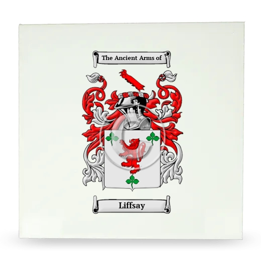 Liffsay Large Ceramic Tile with Coat of Arms