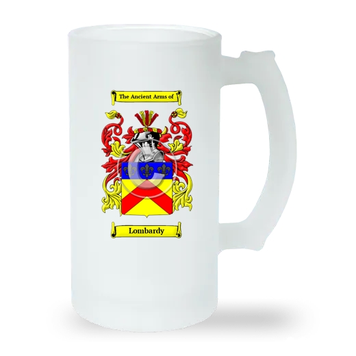 Lombardy Frosted Beer Stein