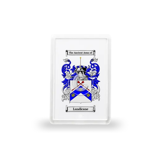 Lundicane Coat of Arms Magnet