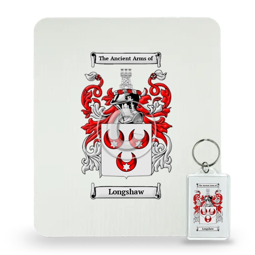 Longshaw Mouse Pad and Keychain Combo Package