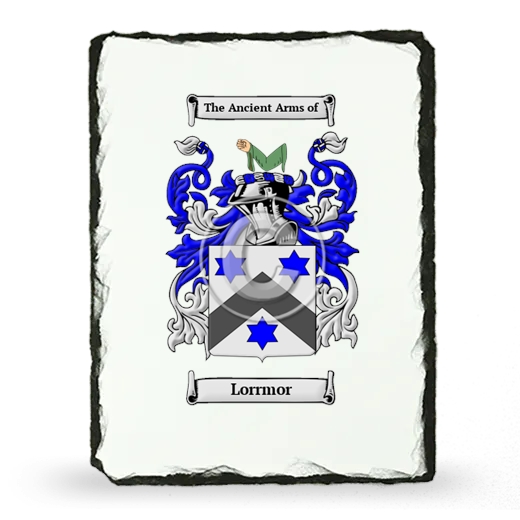 Lorrmor Coat of Arms Slate