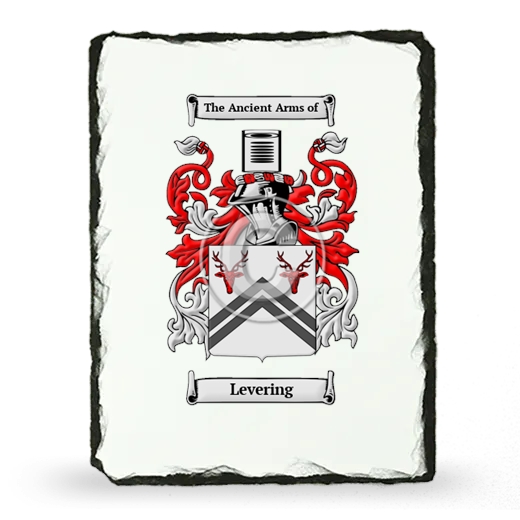 Levering Coat of Arms Slate