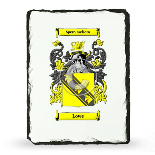 Lowe Coat of Arms Slate