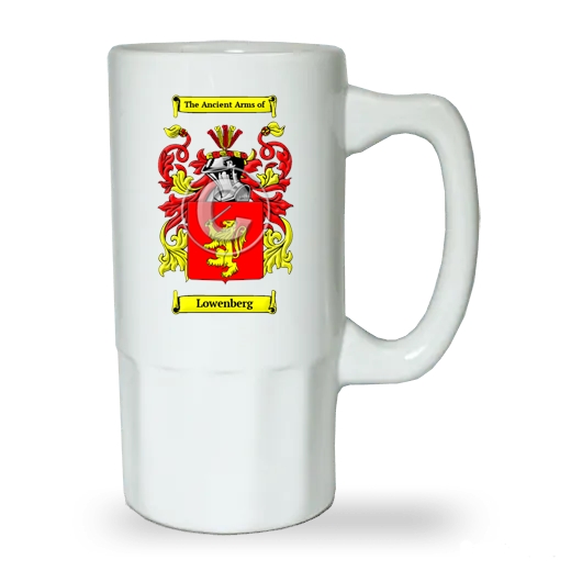 Lowenberg Ceramic Beer Stein