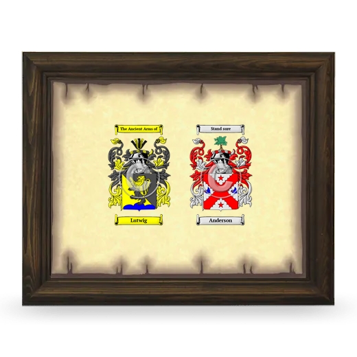 Anniversary Framed - Brown