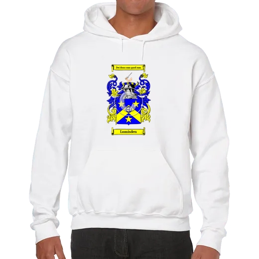 Lumisden Unisex Coat of Arms Hooded Sweatshirt