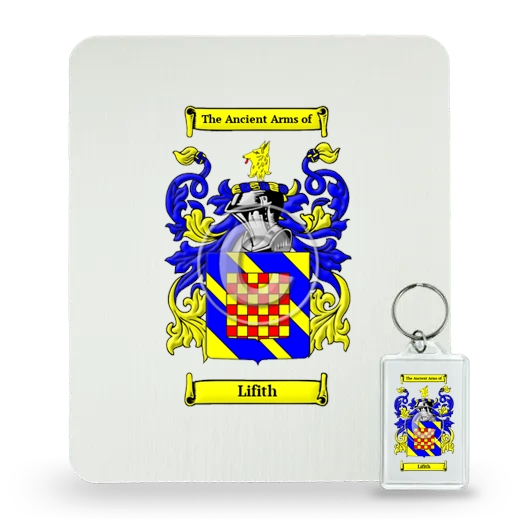 Lifith Mouse Pad and Keychain Combo Package