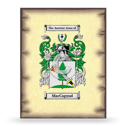 MacCapynd Coat of Arms Print