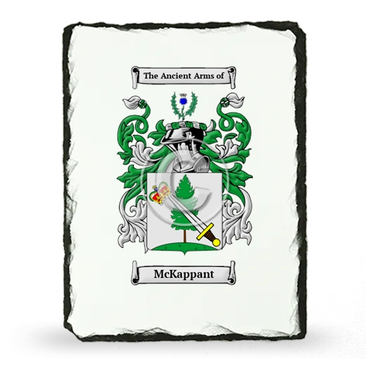 McKappant Coat of Arms Slate