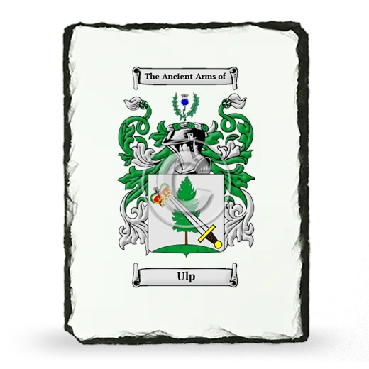 Ulp Coat of Arms Slate