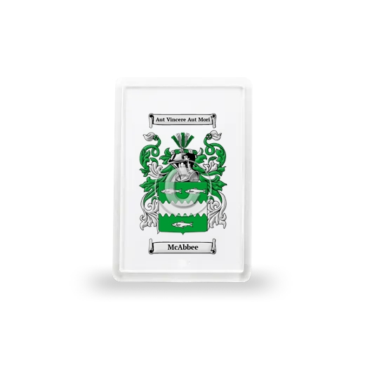 McAbbee Coat of Arms Magnet