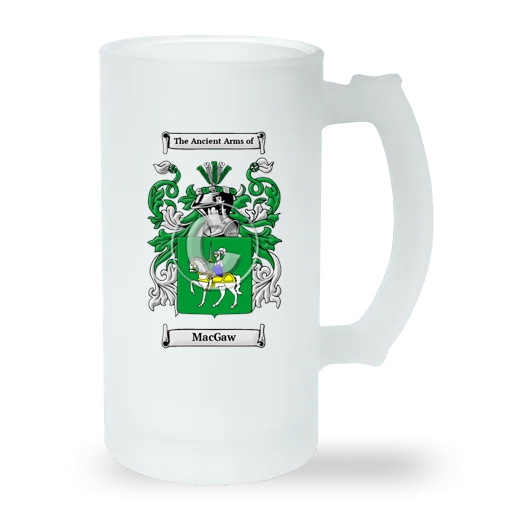 MacGaw Frosted Beer Stein