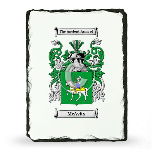 McAvity Coat of Arms Slate