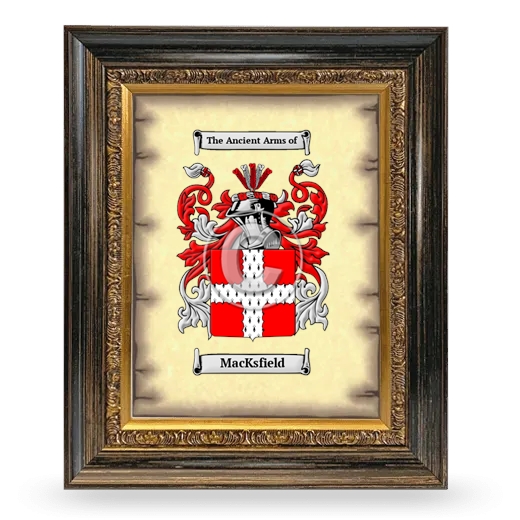 MacKsfield Coat of Arms Framed - Heirloom