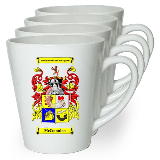 McCoombes Set of 4 Latte Mugs