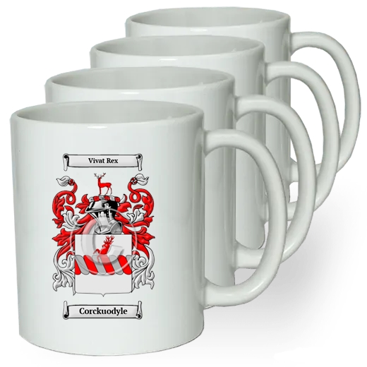 Corckuodyle Coffee mugs (set of four)