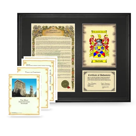 MacCosky Framed History And Complete History- Black