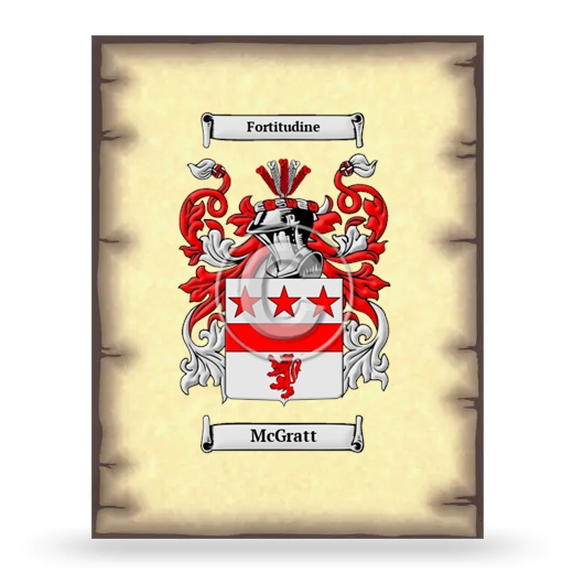 McGratt Coat of Arms Print