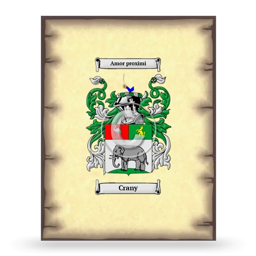 Crany Coat of Arms Print