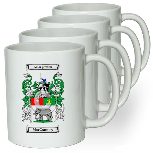 MacCranney Coffee mugs (set of four)