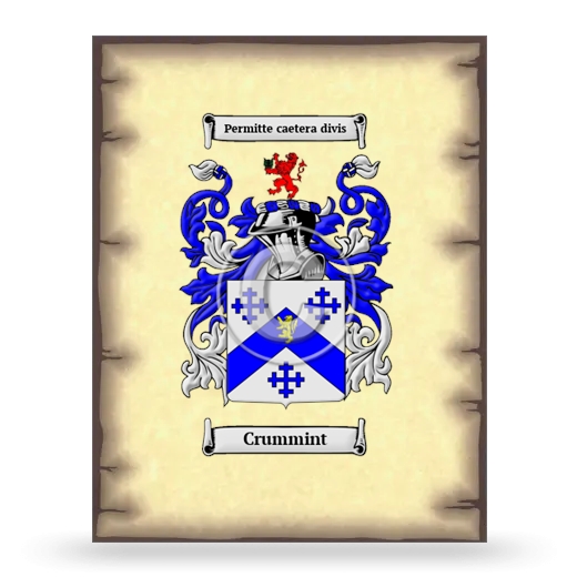 Crummint Coat of Arms Print
