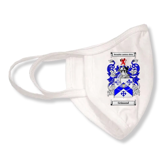 Grimand Coat of Arms Face Mask