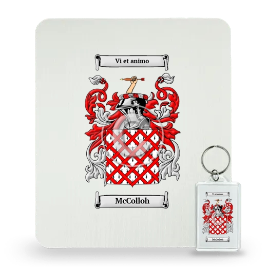 McColloh Mouse Pad and Keychain Combo Package