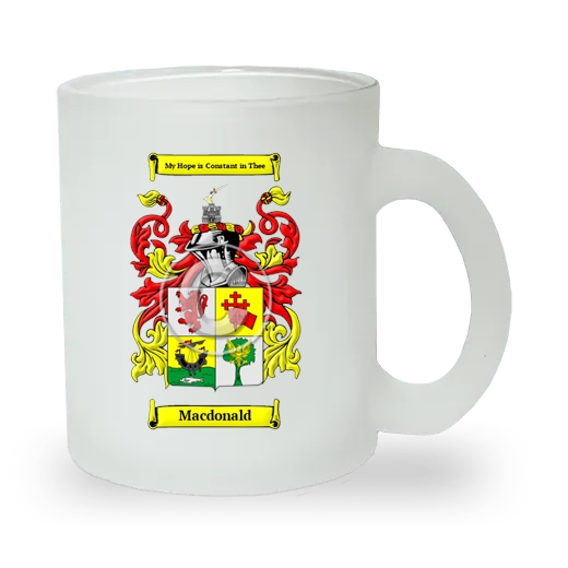 Macdonald Frosted Glass Mug