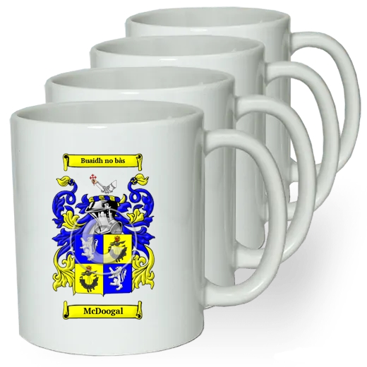 McDoogal Coffee mugs (set of four)