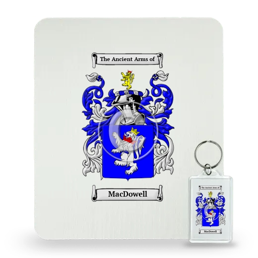 MacDowell Mouse Pad and Keychain Combo Package