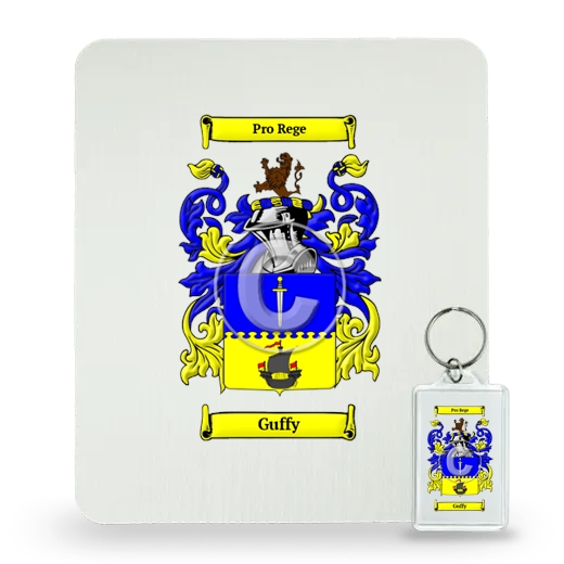 Guffy Mouse Pad and Keychain Combo Package