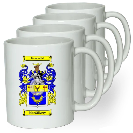 MacGillvery Coffee mugs (set of four)