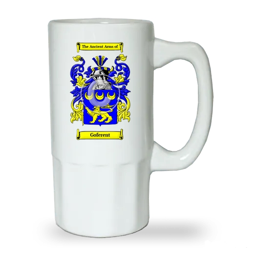 Goferent Ceramic Beer Stein