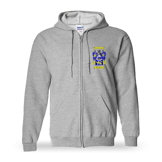 MacGoferynd Unisex Coat of Arms Zip Sweatshirt