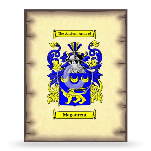 Magaurent Coat of Arms Print