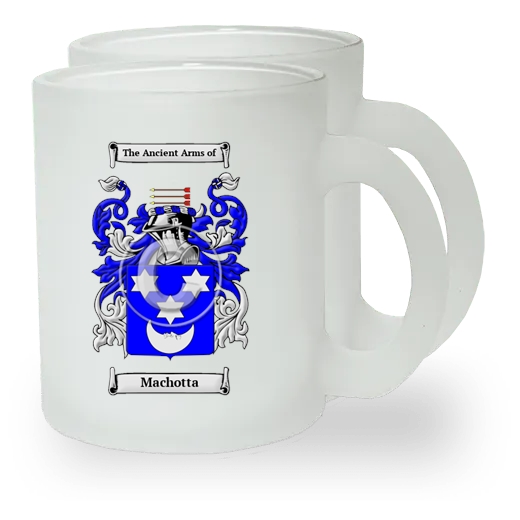 Machotta Pair of Frosted Glass Mugs