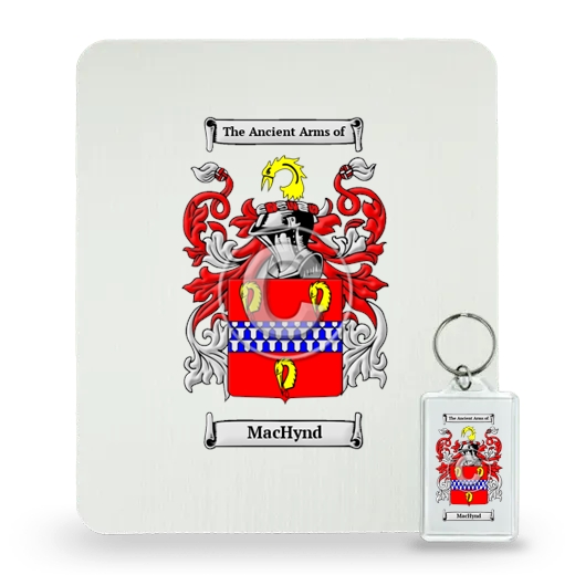 MacHynd Mouse Pad and Keychain Combo Package