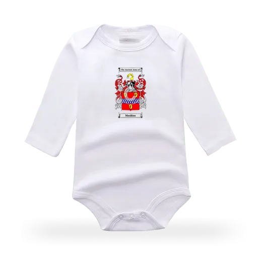 Mankins Long Sleeve - Baby One Piece