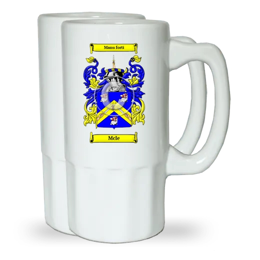 McIe Pair of Beer Steins