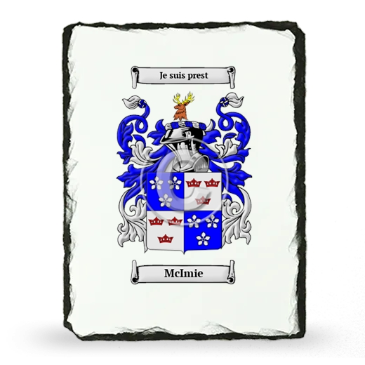McImie Coat of Arms Slate