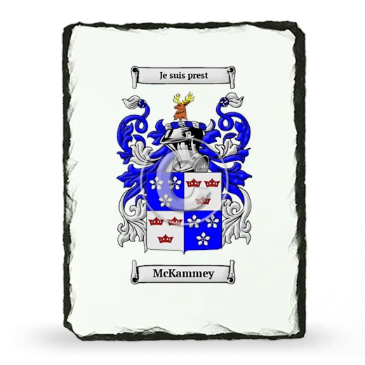 McKammey Coat of Arms Slate